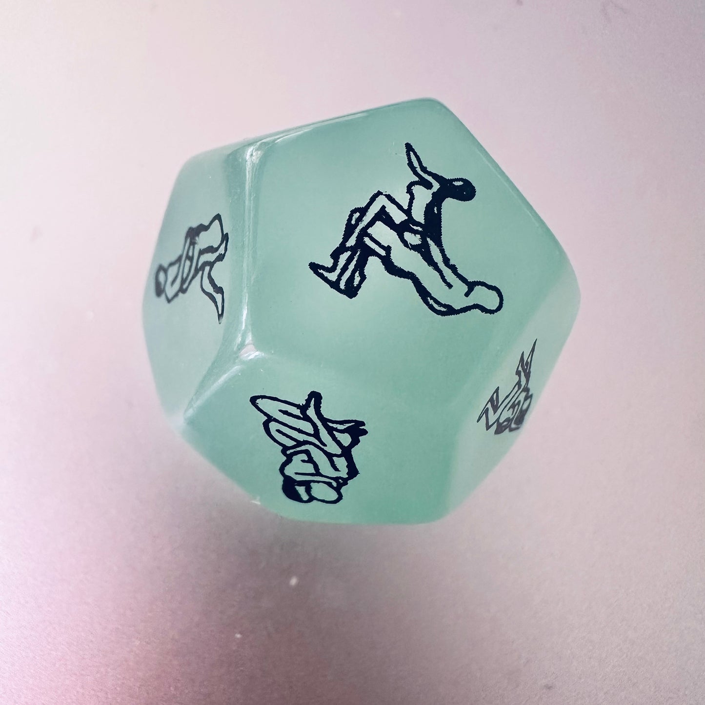 12-Sided Couple Dice Set – Romantic Adventure Game for Playful Date Nights